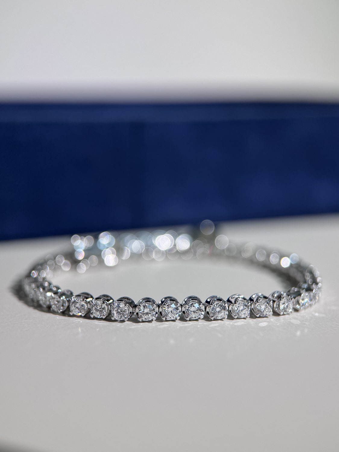 Diamond tennis bracelet