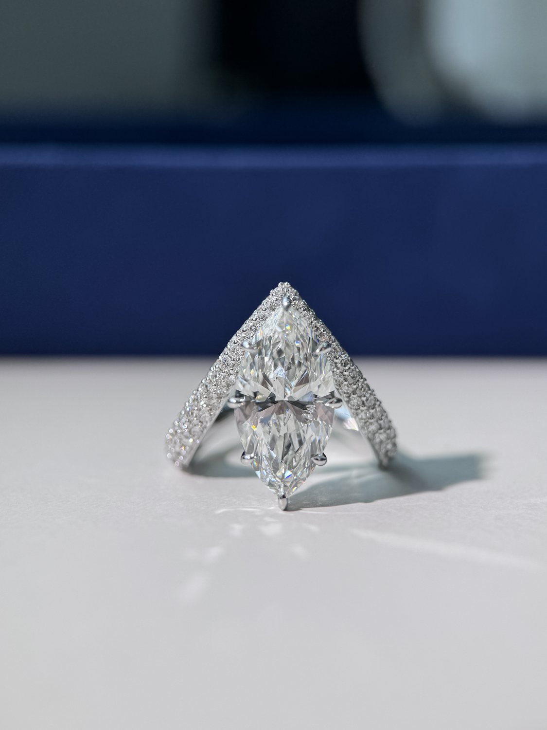 Trillion cut diamond