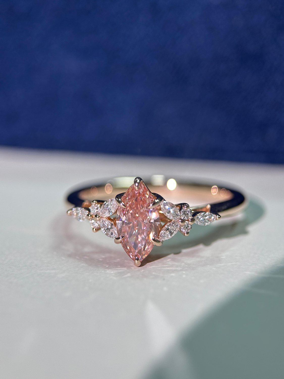 OEM manufactured sapphire ring